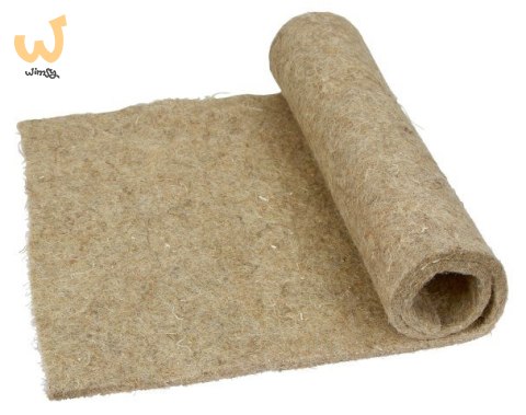 KERBL Mata dla gryzoni z konopii, 100 x 40 cm KERBL Mata dla gryzoni z konopii, 100 x 40 cm