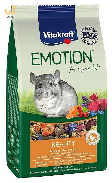 VITAKRAFT EMOTION BEAUTY karma dla szynszyli 600g VITAKRAFT EMOTION BEAUTY karma dla szynszyli 600g
