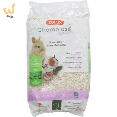 ZOLUX Chambiose Nature - Podściółka - 10 l /1,5 kg ZOLUX Chambiose Nature - Podściółka - 10 l /1,5 kg