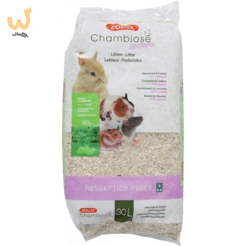 ZOLUX Chambiose Nature - Podściółka - 30 l/ 3,5 kg ZOLUX Chambiose Nature - Podściółka - 30 l/ 3,5 kg