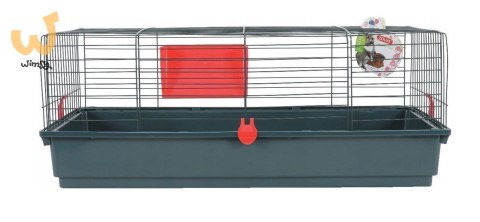 ZOLUX Klatka dla dużych gryzoni CLASSIC 100 cm kol. szary/czerwony ZOLUX Klatka dla dużych gryzoni CLASSIC 100 cm kol. szary/czerwony