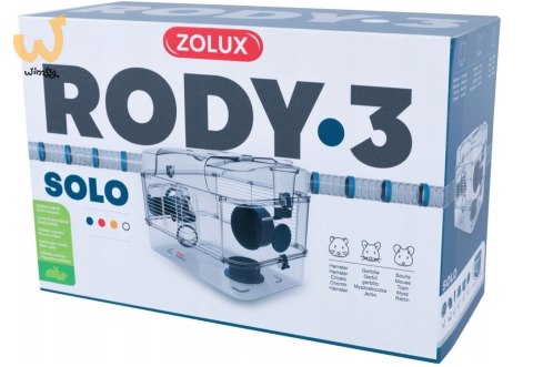 ZOLUX Rody3 Solo - klatka dla małych gryzoni - niebieski ZOLUX Rody3 Solo - klatka dla małych gryzoni - niebieski