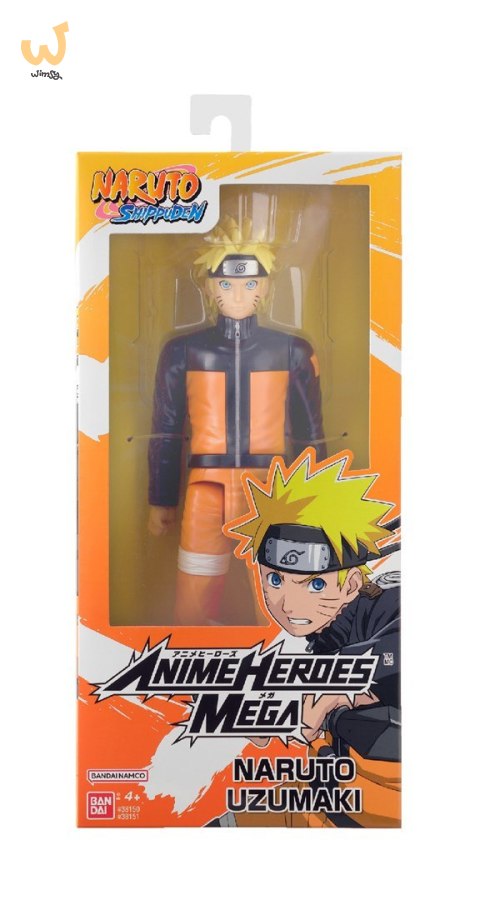 ANIME HEROES MEGA NARUTO - UZUMAKI NARUTO ANIME HEROES MEGA NARUTO - UZUMAKI NARUTO