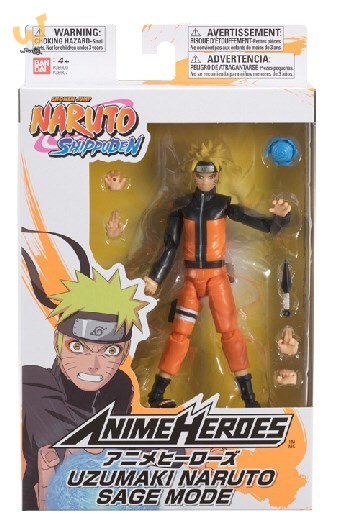 ANIME HEROES NARUTO - UZUMAKI NARUTO SAGE MODE ANIME HEROES NARUTO - UZUMAKI NARUTO SAGE MODE