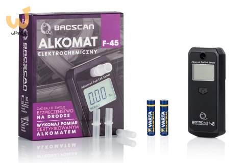 Alkomat BACSCAN F-45 (elektrochemiczny) Alkomat BACSCAN F-45 (elektrochemiczny)