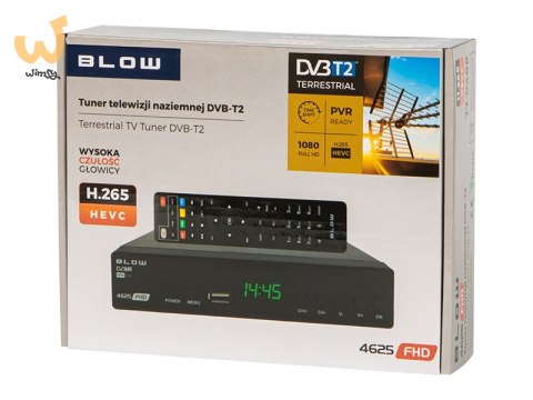 BLOW DEKODER TUNER DVB-T2 BLOW 4625FHD H.265 V2 BLOW DEKODER TUNER DVB-T2 BLOW 4625FHD H.265 V2