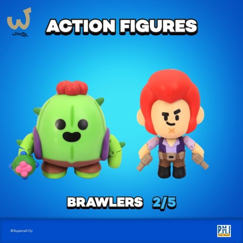 BRAWL STARS S1 ACTION FIGURES 11cm - 2 PACK VER.A BRAWL STARS S1 ACTION FIGURES 11cm - 2 PACK VER.A