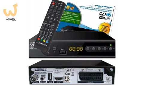 ESPERANZA TUNER DVB-T2 H.265/HEVC EV106R ESPERANZA TUNER DVB-T2 H.265/HEVC EV106R