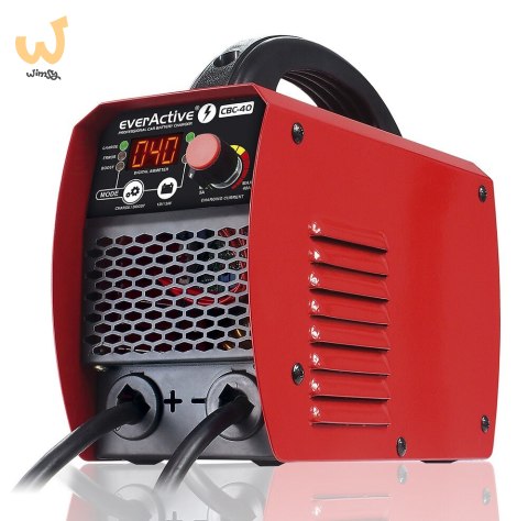EVERACTIVE PROSTOWNIK SAMOCHODOWY Z ROZRUCHEM, INWERTEROWY, DO AKUMULATORA12V/24V CBC40 EVERACTIVE PROSTOWNIK SAMOCHODOWY Z ROZRUCHEM, INWERTEROWY, DO AKUMULATORA12V/24V CBC40