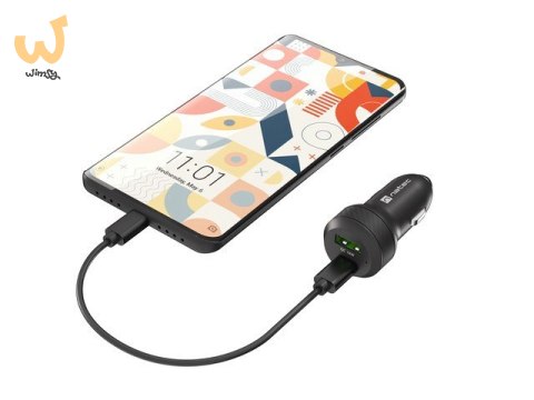 NATEC ŁADOWARKA SAMOCHODOWA CONEY 1X USB 1X USB-C PD 3.0 48W QC3.0 NUC-1980 NATEC ŁADOWARKA SAMOCHODOWA CONEY 1X USB 1X USB-C PD 3.0 48W QC3.0 NUC-1980