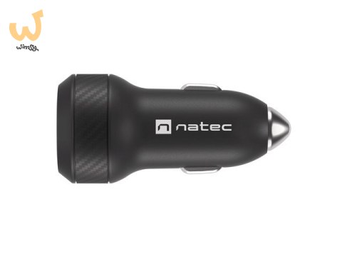 NATEC ŁADOWARKA SAMOCHODOWA CONEY 1X USB 1X USB-C PD 3.0 48W QC3.0 NUC-1980 NATEC ŁADOWARKA SAMOCHODOWA CONEY 1X USB 1X USB-C PD 3.0 48W QC3.0 NUC-1980