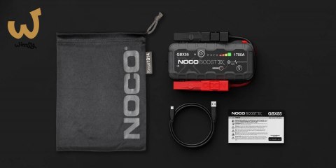 Noco GBX55 Boost X 12V 1750A Jump Starter Powerbank Noco GBX55 Boost X 12V 1750A Jump Starter Powerbank