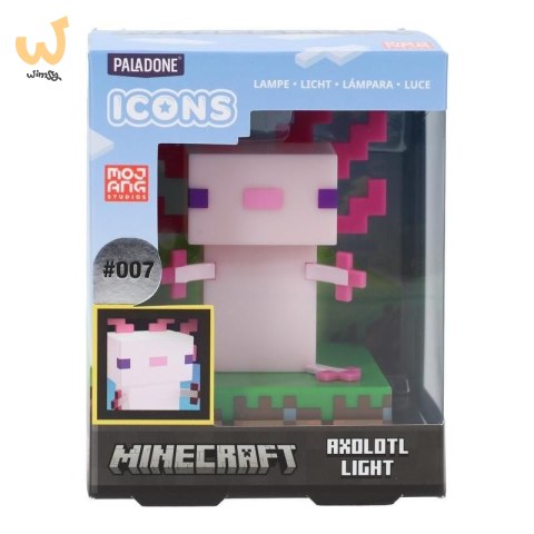 PP MINECRAFT AXOLOTL ICON LIGHT PP MINECRAFT AXOLOTL ICON LIGHT