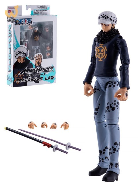ANIME HEROES ONE PIECE - TRAFALGAR LAW ANIME HEROES ONE PIECE - TRAFALGAR LAW