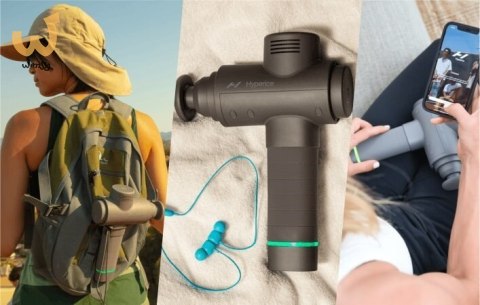Masażer ręczny Hyperice Hypervolt 2 z aplikacją szary Masażer ręczny Hyperice Hypervolt 2 z aplikacją szary