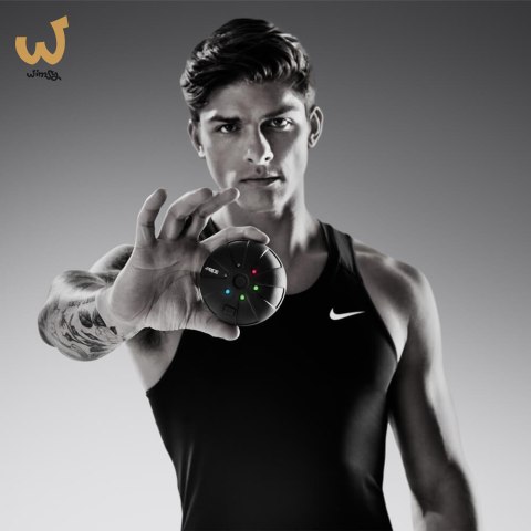 Mini kula wibracyjna Hyperice Hypersphere Mini czarna Mini kula wibracyjna Hyperice Hypersphere Mini czarna