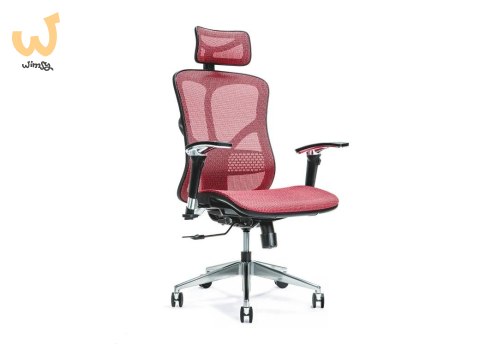 Ergonomiczny fotel biurowy ERGO 500 czerwony Ergonomiczny fotel biurowy ERGO 500 czerwony