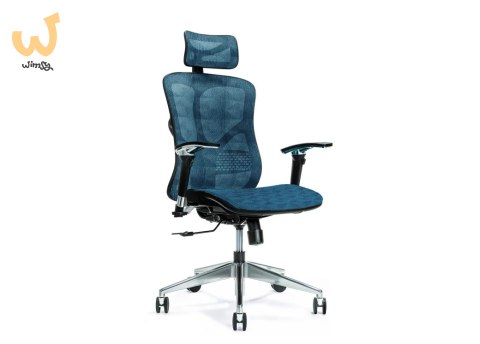 Ergonomiczny fotel biurowy ERGO 500 niebieski Ergonomiczny fotel biurowy ERGO 500 niebieski