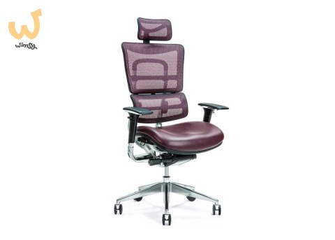 Ergonomiczny fotel biurowy ERGO 800 śliwkowy Ergonomiczny fotel biurowy ERGO 800 śliwkowy