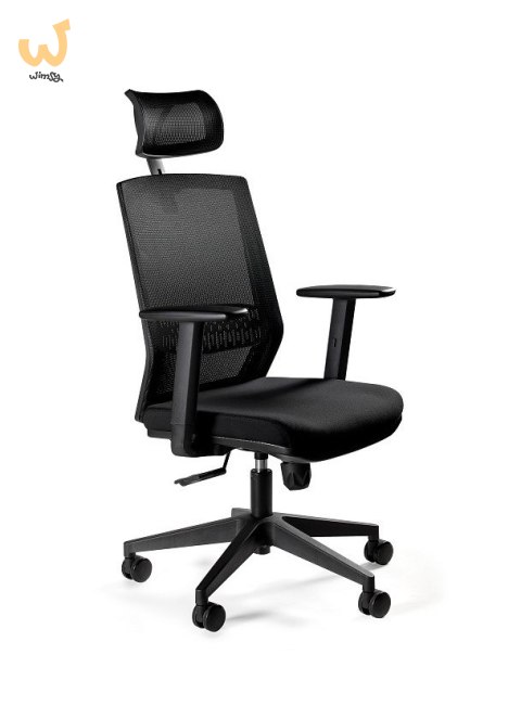 Ergonomiczny fotel biurowy ESTA czarny Ergonomiczny fotel biurowy ESTA czarny