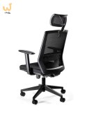 Ergonomiczny fotel biurowy ESTA czarny