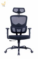 Ergonomiczny fotel biurowy T6 czarny