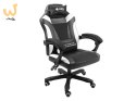 FURY FOTEL GAMINGOWY AVENGER M+ CZARNO-BIAŁY NFF-1710