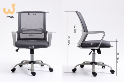 Fotel biurowy ACTIVEJET YK01 szary Fotel biurowy ACTIVEJET YK01 szary