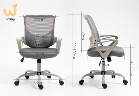 Fotel biurowy ACTIVEJET YK507 szary Fotel biurowy ACTIVEJET YK507 szary