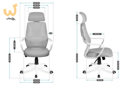 Fotel biurowy MA-Manager 2.8 grey Fotel biurowy MA-Manager 2.8 grey