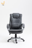 Fotel biurowy z masażem, podgrzewany ACTIVEJET YK7304 szary