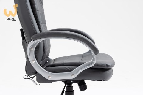 Fotel biurowy z masażem, podgrzewany ACTIVEJET YK7304 szary Fotel biurowy z masażem, podgrzewany ACTIVEJET YK7304 szary