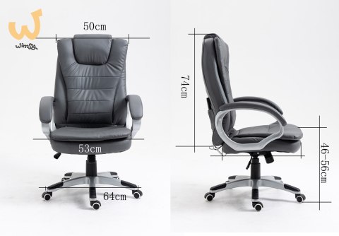 Fotel biurowy z masażem, podgrzewany ACTIVEJET YK7304 szary Fotel biurowy z masażem, podgrzewany ACTIVEJET YK7304 szary