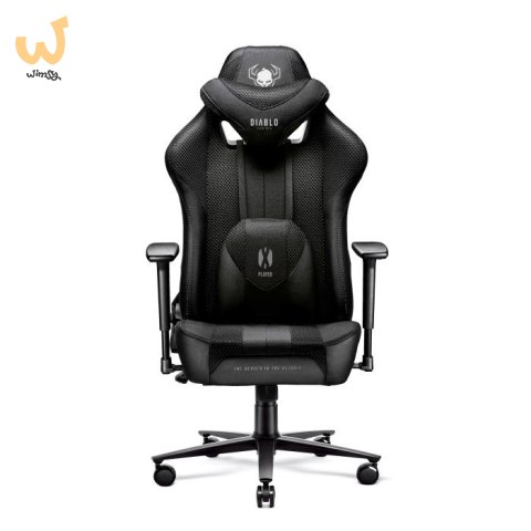 Fotel gamingowy DIABLO X-PLAYER 2.0 normal fotel czarno-czarny