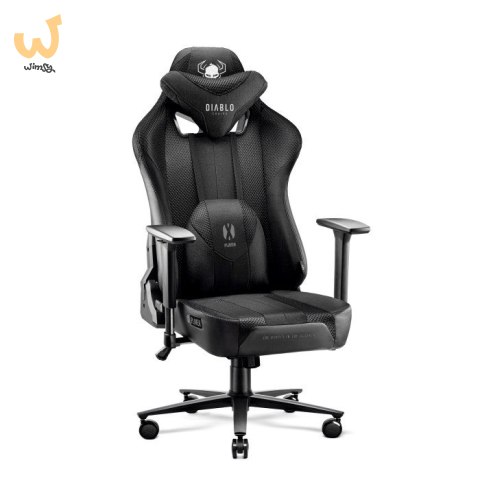 Fotel gamingowy DIABLO X-PLAYER 2.0 normal fotel czarno-czarny Fotel gamingowy DIABLO X-PLAYER 2.0 normal fotel czarno-czarny