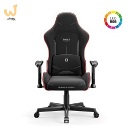 Fotel gamingowy DIABLO X-ST4RTER fotel czarny LED