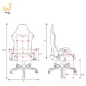 Fotel gamingowy DIABLO X-ST4RTER fotel granatowy