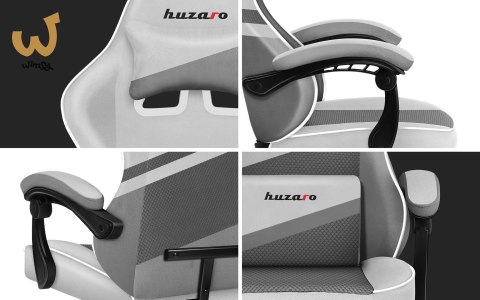 Fotel gamingowy Huzaro Force 4.4 Grey Mesh Fotel gamingowy Huzaro Force 4.4 Grey Mesh
