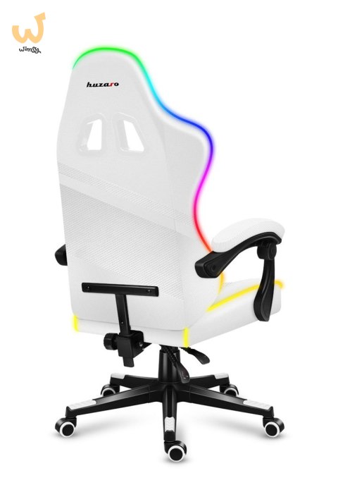 Fotel gamingowy Huzaro Force 4.4 RGB White Fotel gamingowy Huzaro Force 4.4 RGB White