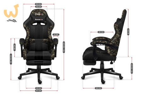 Fotel gamingowy Huzaro Force 4.7 Camo Mesh Fotel gamingowy Huzaro Force 4.7 Camo Mesh