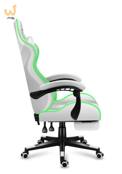 Fotel gamingowy Huzaro Force 4.7 RGB White Fotel gamingowy Huzaro Force 4.7 RGB White