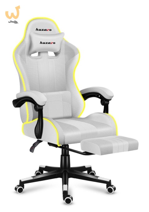 Fotel gamingowy Huzaro Force 4.7 RGB White Fotel gamingowy Huzaro Force 4.7 RGB White