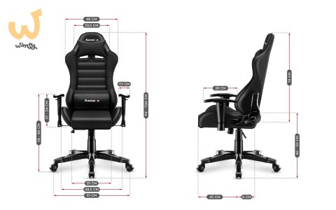 Fotel gamingowy dla dziecka HZ-Ranger 6.0 Black Fotel gamingowy dla dziecka HZ-Ranger 6.0 Black