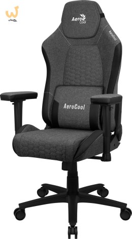 FOTEL AEROCOOL CROWN AeroWeave ASH BLACK