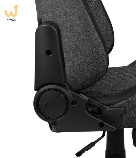 FOTEL AEROCOOL CROWN AeroWeave ASH BLACK FOTEL AEROCOOL CROWN AeroWeave ASH BLACK