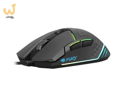 FURY MYSZ DLA GRACZY BATTLER 6400DPI PODŚWIETLENIE NFU-1654