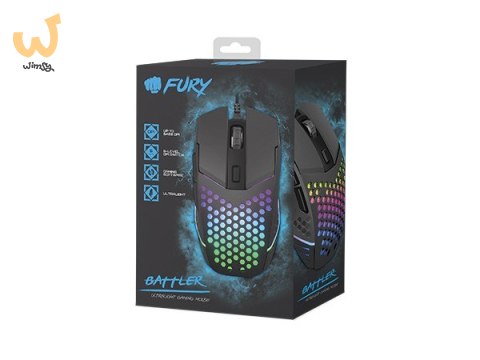 FURY MYSZ DLA GRACZY BATTLER 6400DPI PODŚWIETLENIE NFU-1654 FURY MYSZ DLA GRACZY BATTLER 6400DPI PODŚWIETLENIE NFU-1654
