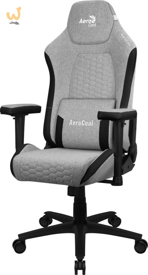 Fotel AEROCOOL CROWN AeroWeave Ash Grey Fotel AEROCOOL CROWN AeroWeave Ash Grey