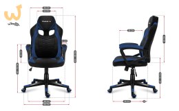 Fotel gamingowy HZ-Force 2.5 Blue Mesh