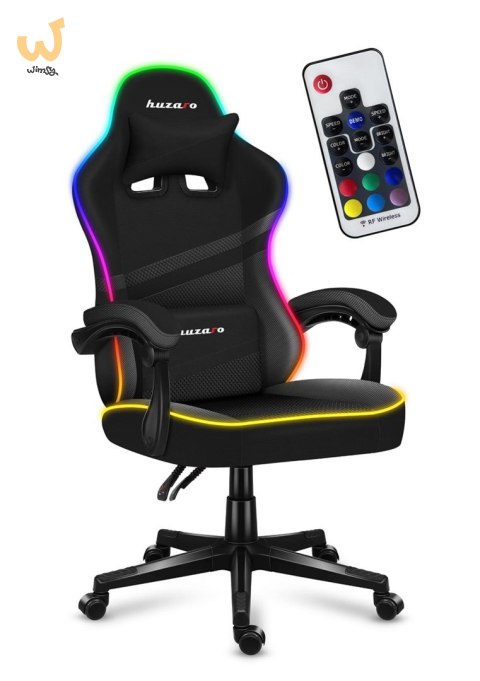 Fotel gamingowy Huzaro Force 4.4 RGB Black Fotel gamingowy Huzaro Force 4.4 RGB Black